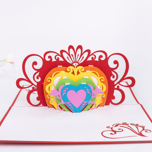 Rainbow Heart