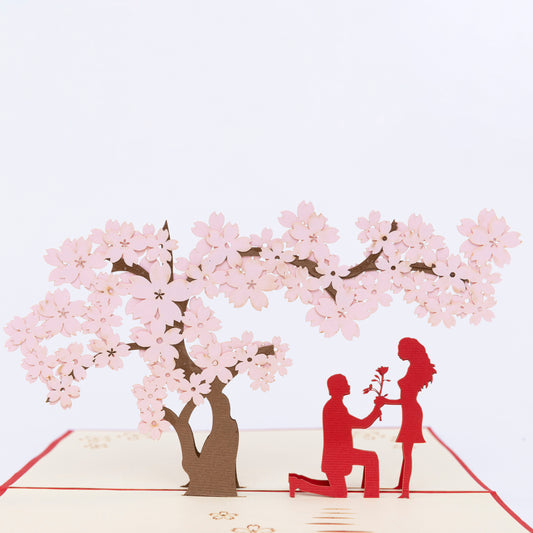 Couple Under the Cherry Tree